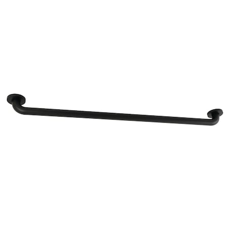 Kingston Brass Contemporary GDR814360 Silver Sage 36" X 1-1/4" OD ADA Grab Bar, Matte Black, 38.81 L, Brass GDR814360